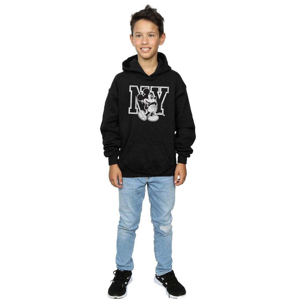 Disney Boys Mickey Mouse NY Kicking Hoodie