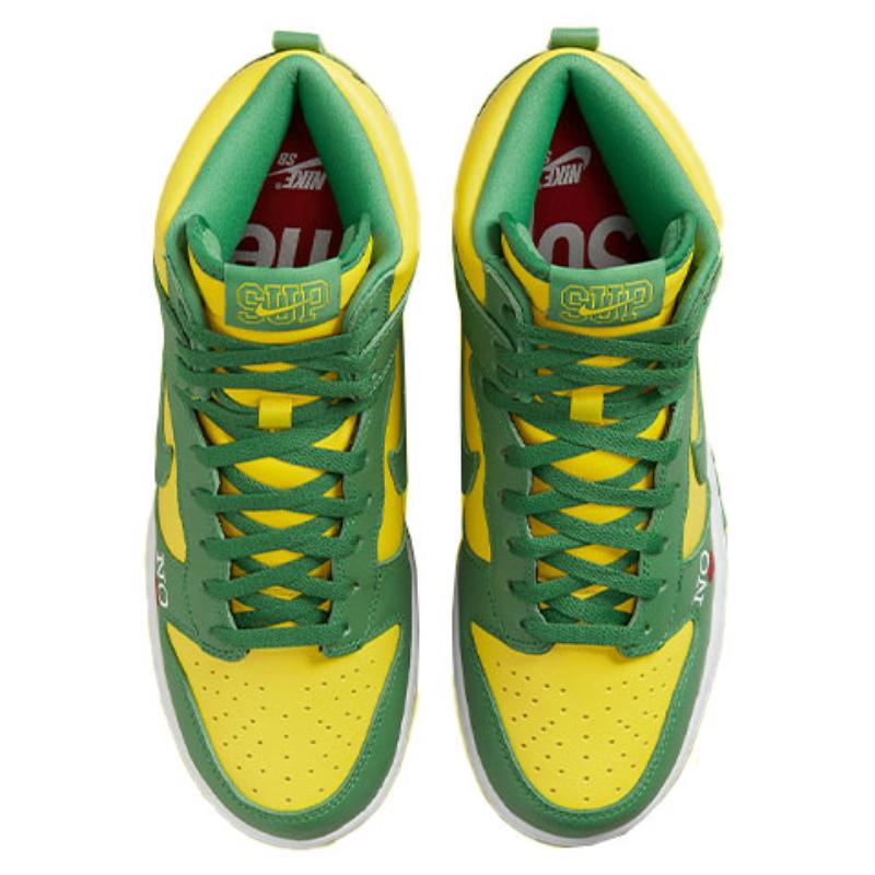 Nike Sb Dunk High Supreme By Any Means Бразилия Обувь для скейтборда DN3741-700