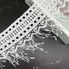 Водорастворимое кружево Молочный шелк Вышитое кружево, Платье Женская одежда Детская одежда Подол Ажурная отделка