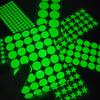 Звезда Точка Светящиеся Флуоресцентные Наклейки для Декора Детской Комнаты