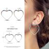 2024 New Earring for Women 925 Silver Sparkling Star Butterfly Heart Tassels Feather Hoop Earrings Engagement Wedding Jewelry