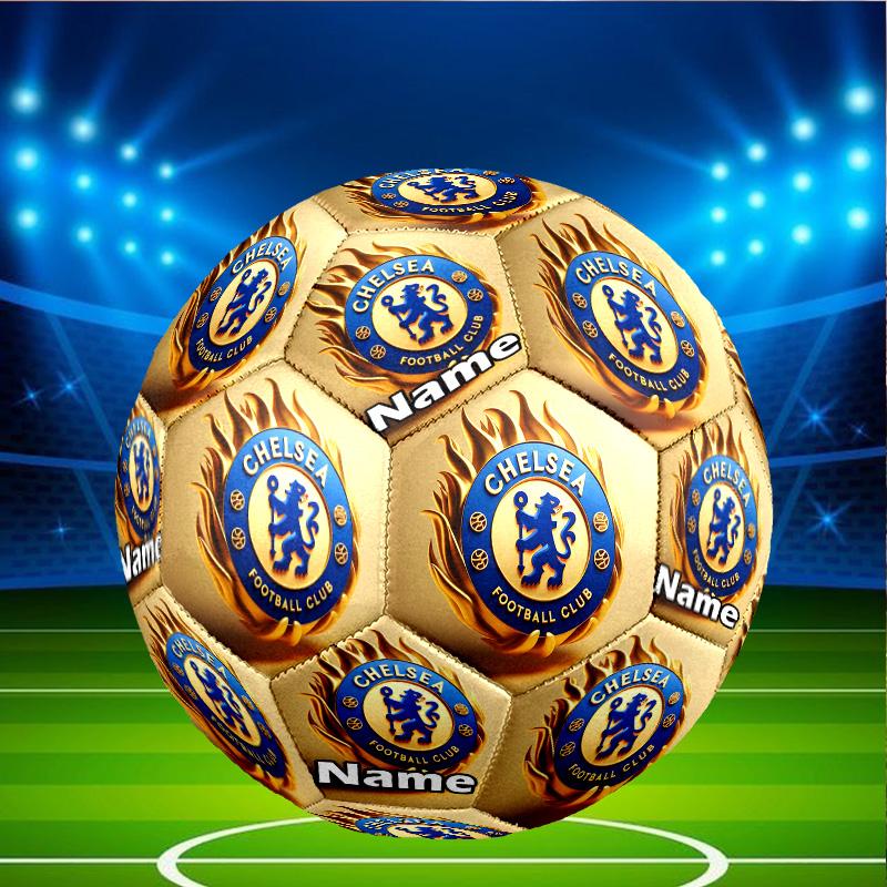 Custom Name Personalized football club F.C-A Print Size 5 Soccer Ball Training & Match Football, for Team, Kicking, Gift for Football Enthusiasts