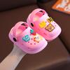 Летние детские тапочки Baotou с противоскользящими отверстиями, милые сандалии для девочек, сандалии для младенцев и маленьких детей