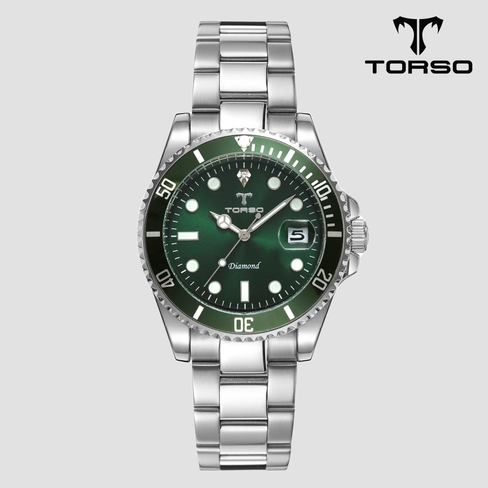 Toleuso T502M-Sgs Icarus Алмазные Часы Мужские Часы с Металлическим Браслетом