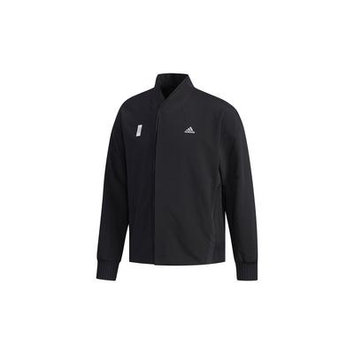 Wj Jkt Warm Logo Print Casual Sports Woven Jacket Men Jackets Black FJ0192