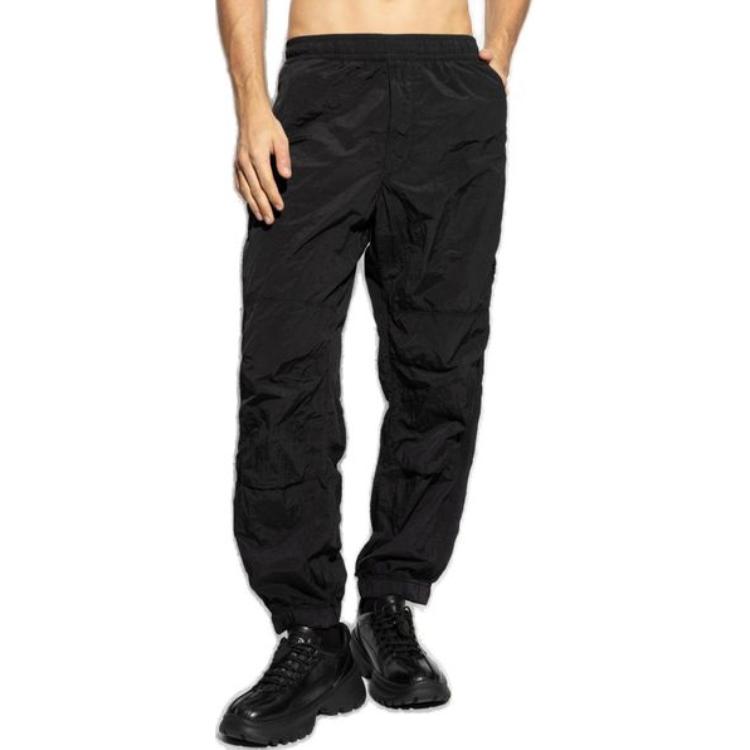 Stone Island logo-patch elasticated-waist track pants 811531019-V0029