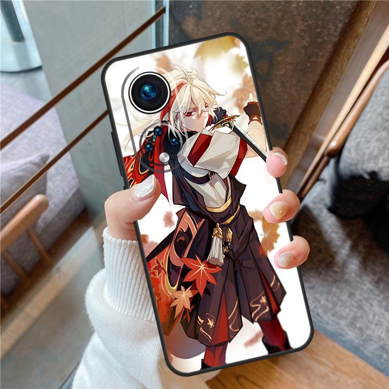 Genshin Impact Каэдэхара Казуха Для Honor Magic 7 Lite 5 6 8 Pro Чехол Обложка Для Honor 200 400 50 70 90 X8a X8b X9a X9b X9c