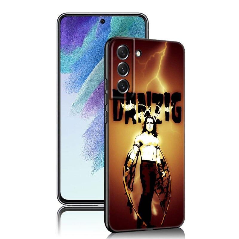 Чехол для телефона Misfits Glenn Danzig для Samsung Galaxy S20 S21 FE S22 Ultra S10 Lite S10E S9 S8 Plus S7 Edge, мягкий черный чехол