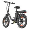 WITAMBIKE Складной электрический велосипед 20 дюймов, двигатель 250 Вт 47 Нм, аккумулятор 48 В 16 Ач, скорость 25 км/ч, запас хода 100 км, 7 скоростей, пружинная подвеска, дисковые тормоза