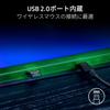 Игровой коврик для мыши Firefly V2 Pro Phantom Green Edition с разрешением 360x278, микротекстурированной поверхностью, нескользящей основой, подсветкой, [Б/у]
