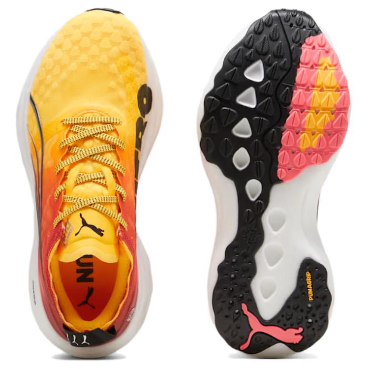 Puma ForeverRun Nitro Fade Pack - Sun Stream Women Sneakers Orange Sunset-Glow White 310480-01