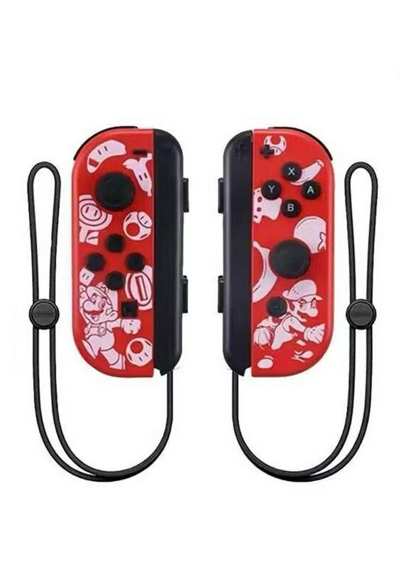 Беспроводные Bluetooth-контроллеры Joy-Con с функцией пробуждения и ремешком на запястье, левый и правый отдельно для Switch