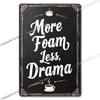 Retro Coffee Metal Tin Sign Vintage Wall Art Decor Grinder Decorative Kitchen Dining Room Home Decor Gift Idea