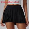 Athletic Tennis Skirt For Women With Polyester Fabric For Summer Sports And Fitness