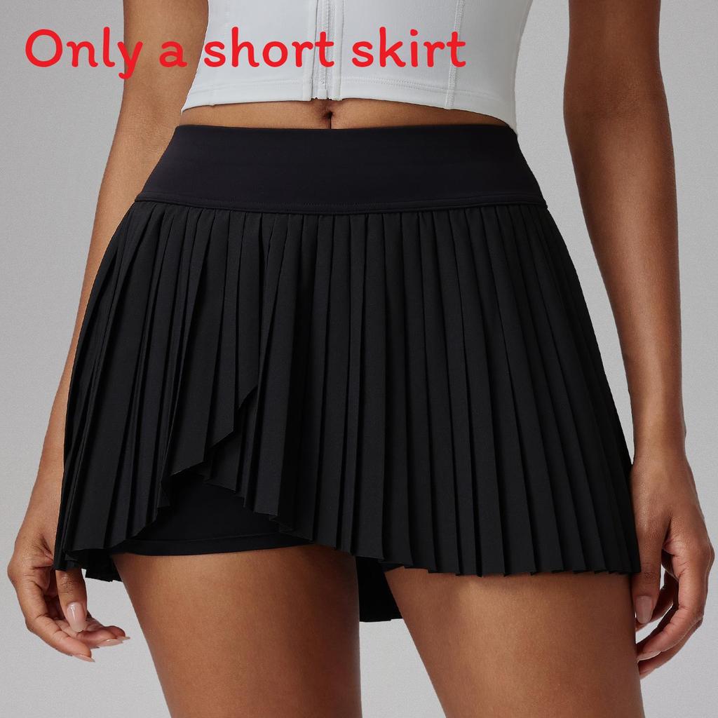 Athletic Tennis Skirt For Women With Polyester Fabric For Summer Sports And Fitness