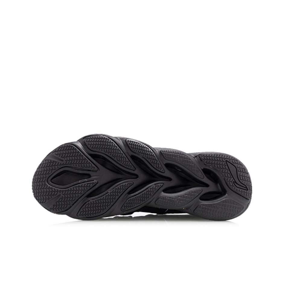 Кроссовки Li Ning Arc Shock Absorbing Non-Slip износостойкие с низким верхом для бега мужские кроссовки черные синие ARHQ057-1