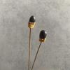 Zen Bouquet: Preserved Natural Cotton and Wheat Ear Flower Arrangement for Living Room Decor