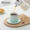 Nanshan Mr. Ceramic Gradient Green Coffee & Tea Mug Set