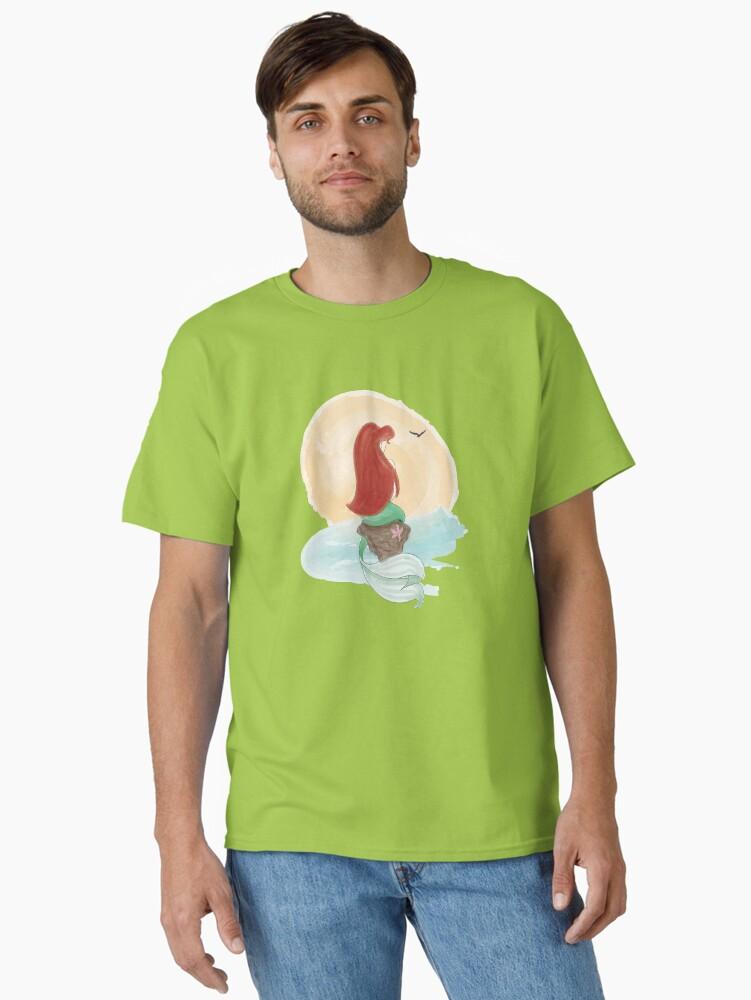 The Little Mermaid Singing Mermaid Classic T-Shirt