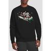 Disney Unisex Adult Sledding For Christmas Mickey & Minnie Mouse Sweatshirt