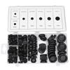 200Pcs Closed Hole Plugs Rubber Grommets Black Washers for Wiring NEW Firewall Grommet