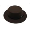 New Felt Hat Men Fedora Hats with Belt Women Vintage Trilby Caps Wool Fedora Warm Jazz Hat Chapeau Femme Feutre Panaman Hat