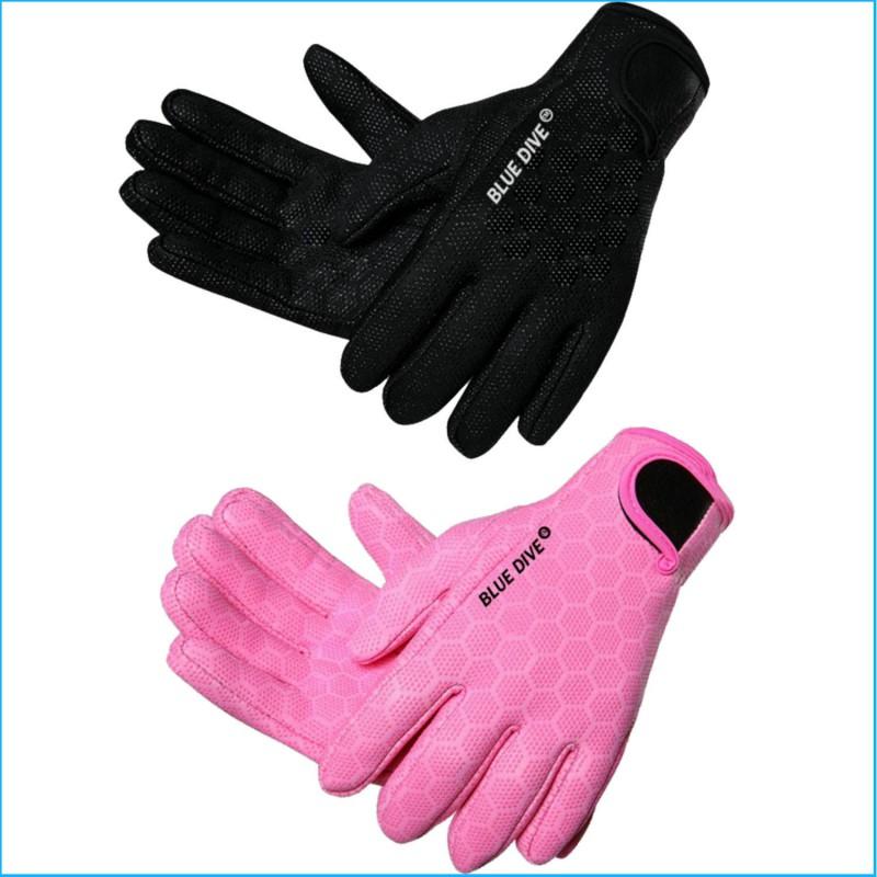 1.5mm Thin Neoprene Water Sports Gloves Snorkeling Surfing Paddleboarding Swimming Anti-Slip Warm Protection