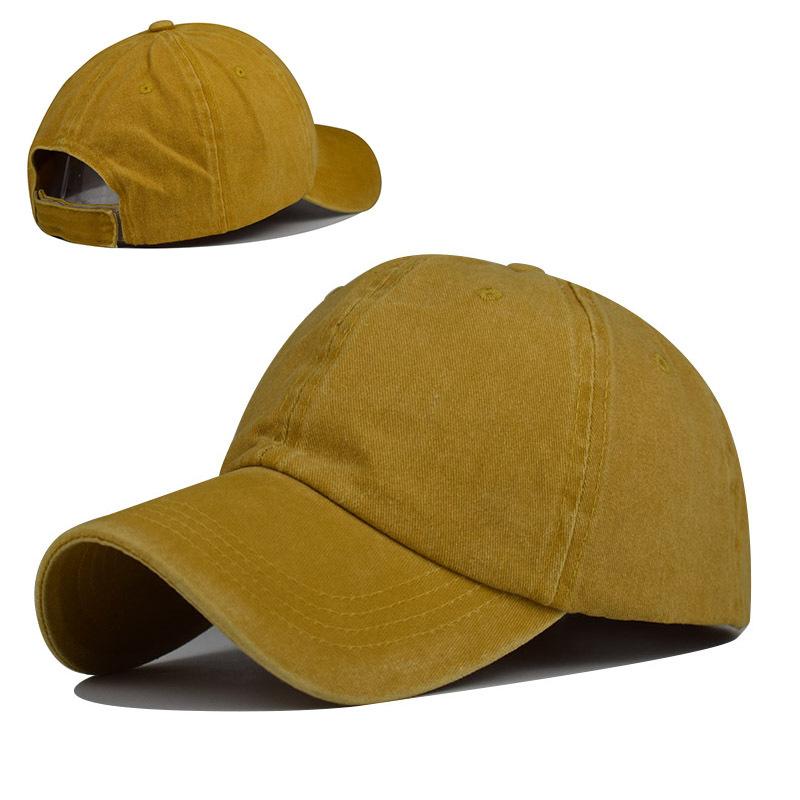 Стираная бейсболка с конским хвостом, импортная европейская и американская кепка с загнутыми полями, весенне-летняя женская спортивная шляпа от солнца