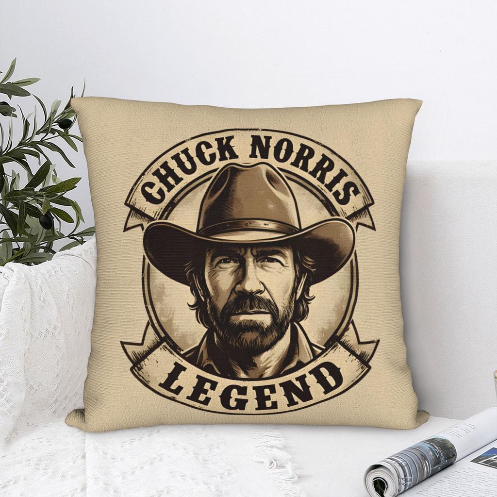 Chuck Norris Throw Pillow Cover Polyester Throw Pillow Creative Pillowcase