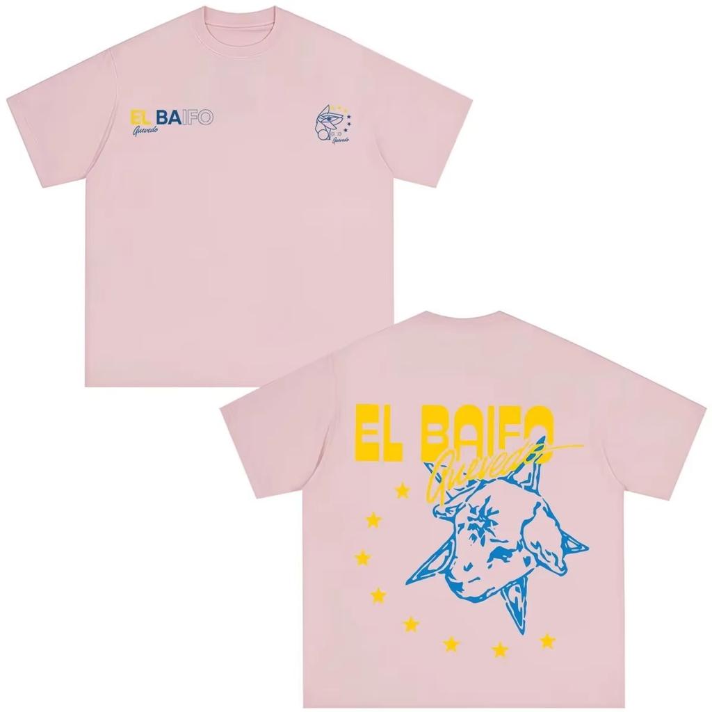 Quevedo El Baifo Album 2026 Tour Print T Shirt Summer Fashion Casual Tees Unisex Unisex Fashion Clothing Fans Gifts Unisex
