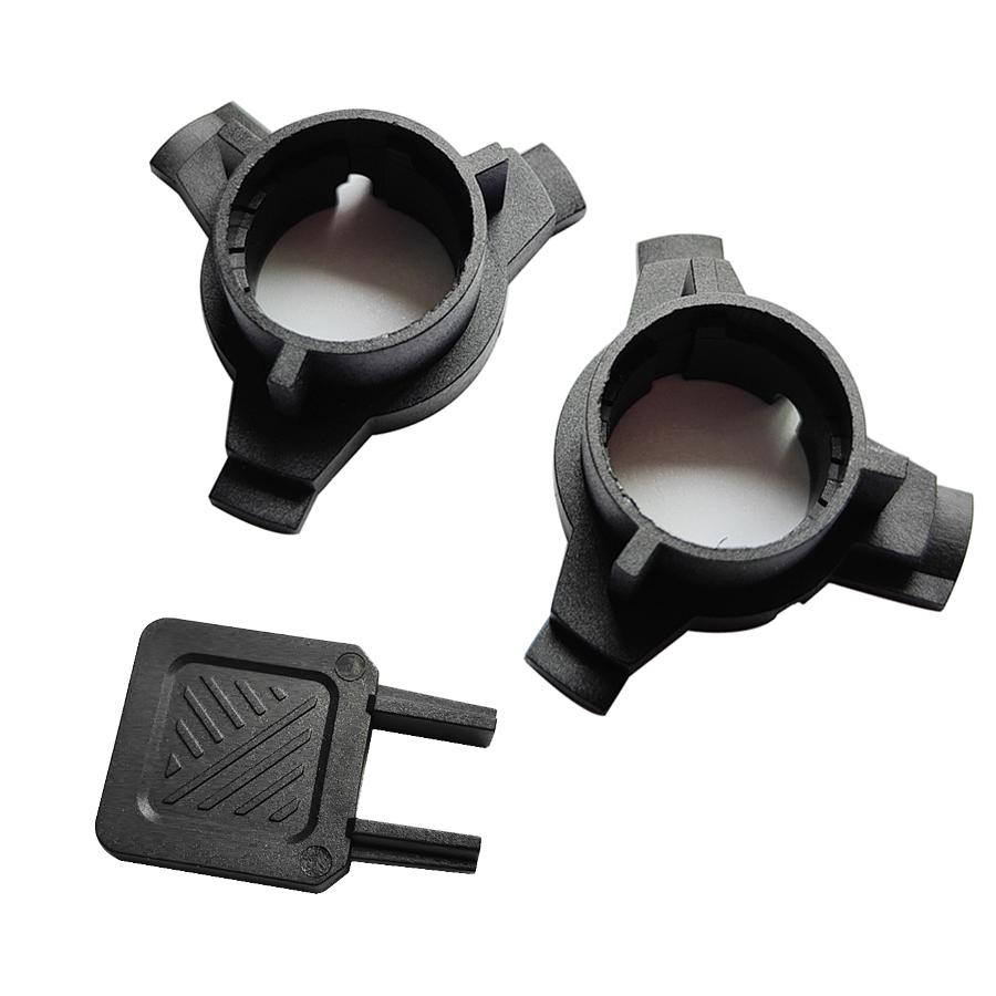 3Pcs H7 LED Adapter Base For KIA K3 K4 K5 Optima Sorento Sportage R For Hyundai NewTucson Santafe Kona Headlight Lamp Base