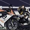 Full Face Motorcycle Helmet With Rear Spoiler ABS Certified Adult Riders