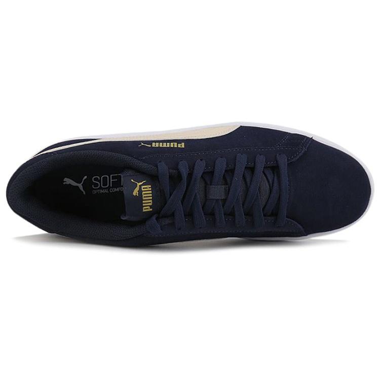 Puma Кроссовки Smash V2 Retro Casual для скейтбординга, унисекс, темно-синие 364989-37