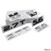 ABS Car Tail Letters Badge Rear Trunk Emblem Sticker For Infiniti 2.5 3.7 5.6 2.7T Q30 Q50 Q60 Q70 QX30 QX50 QX60 QX70 QX80 AA1