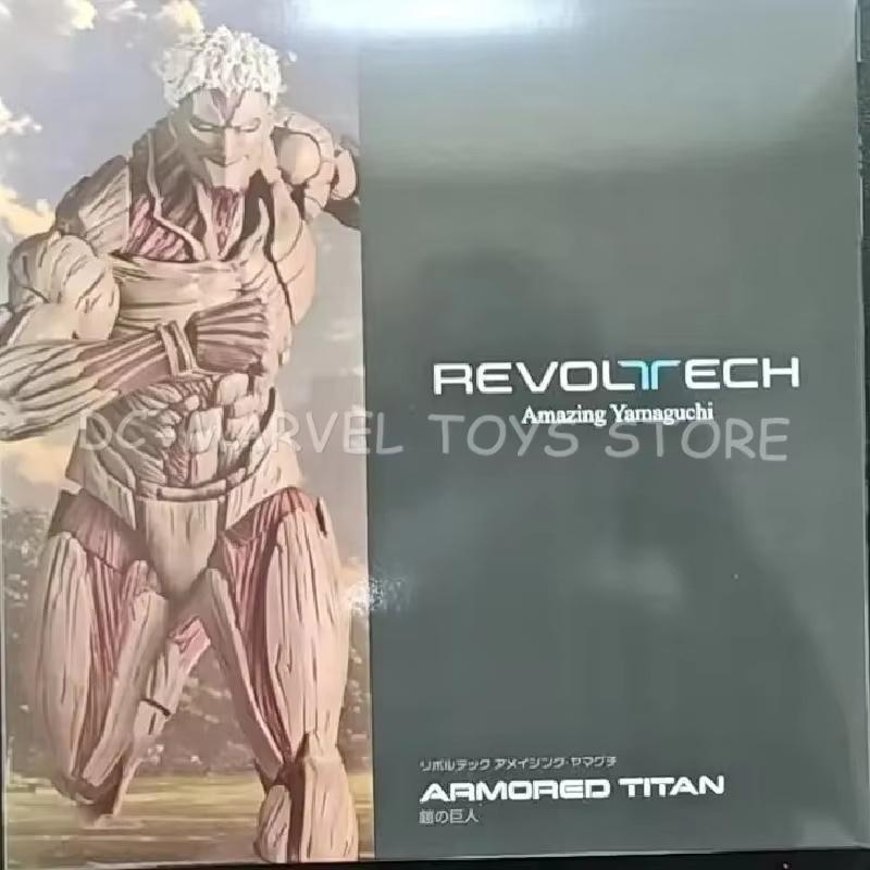 Ко Атака Титанов Райнер Браун Amazing Yamaguchi Revoltech Бронированный Титан Райнер Браун Фигурки Модель Игрушки