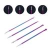 4PCS Colored Acne Needles, Stainless Steel Double Head Beauty Needles, Facial Blackhead Treatment Tools