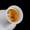 E27 250V 6A 45 Degree Angle Plastic Oblique Converter Lamp Bases Adapter Bulb Holders Light Base