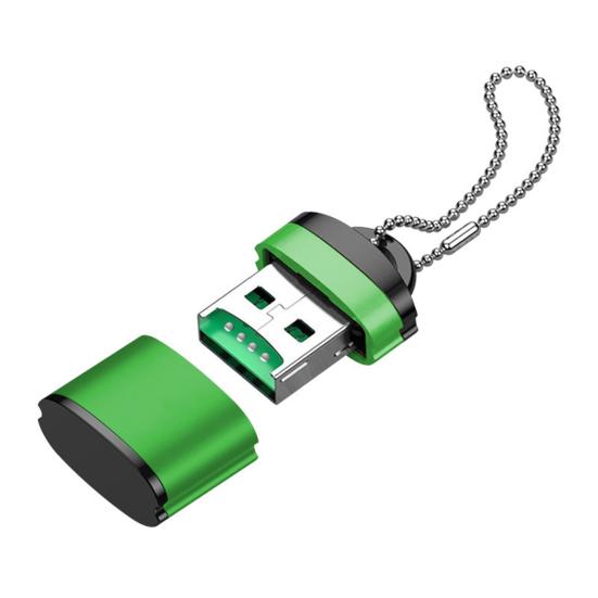 Высокоскоростной USB кардридер Портативный многослотовый адаптер для карт TF/SD, Plug-and-Play Быстрая передача данных Кардридер для телефона компьютера колонки