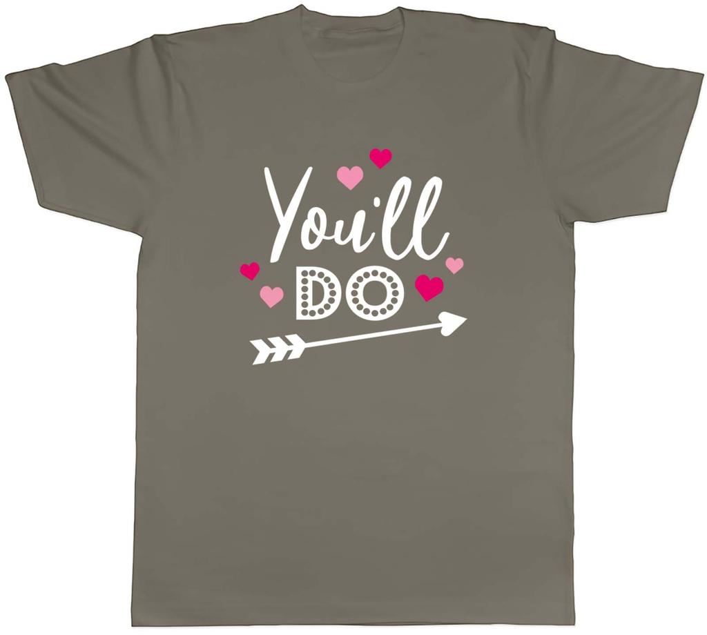 Unisexs T Shirt Valentines Day Youll Do Love Heart Unisex Tee Gift