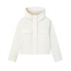БЕЛАЯ куртка женская Cloud White F11W623704FWT