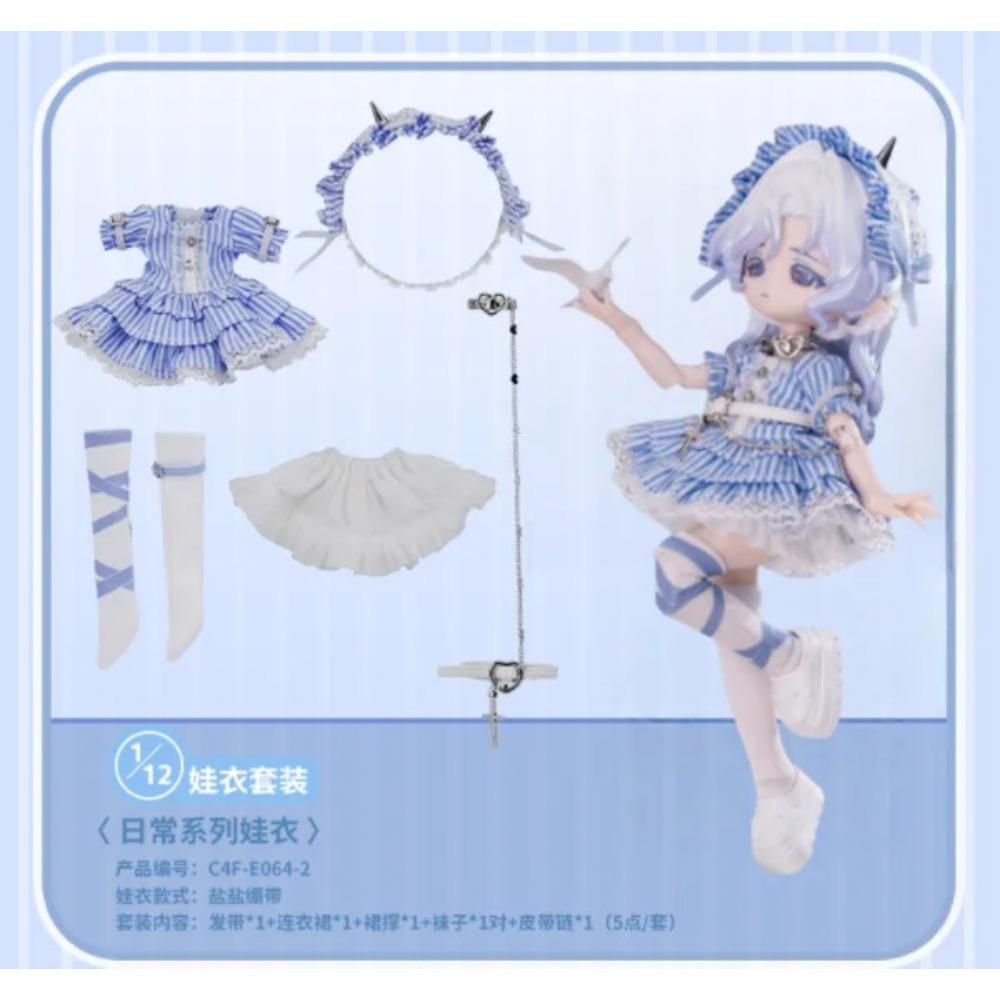 Come4free Платье Бонни Одежда Пенни 12-точечная BJD кукла Изысканная милая детская одежда (Только Одежда)