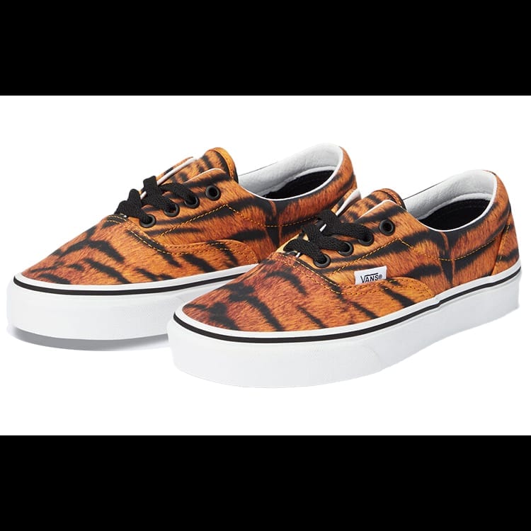 Vans Кроссовки Era Tiger Low top для скейтбординга, унисекс, с принтом тигра, VN0A4U398WP