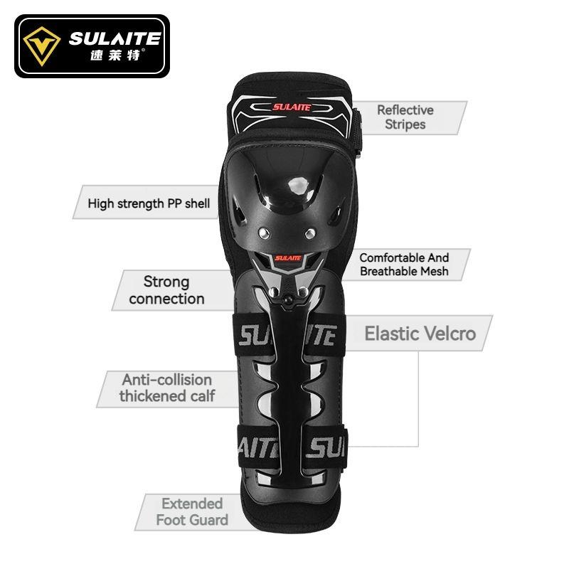 Sulaite Motocross Knee Pads Moto Protection Motorcycle Riding Elbow Guard Motorbike Off-road Racing Mtb Knee Pads