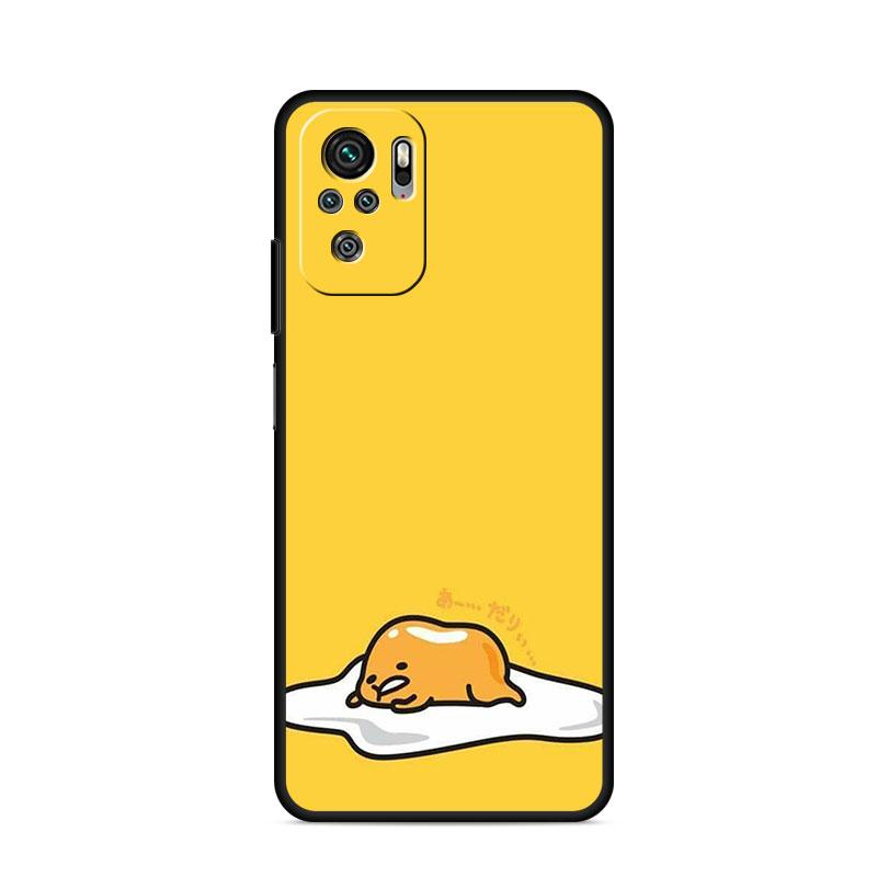 Чехол Gudetama для Xiaomi Redmi Note 11 9S 10 9 8 7 9A 9C 9i K40 8T 10C 9T K50, силиконовый чехол для телефона