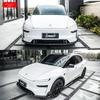 Комплект переднего и заднего бампера-губы и капота Tesla Model YL в стиле CMST из настоящего карбона