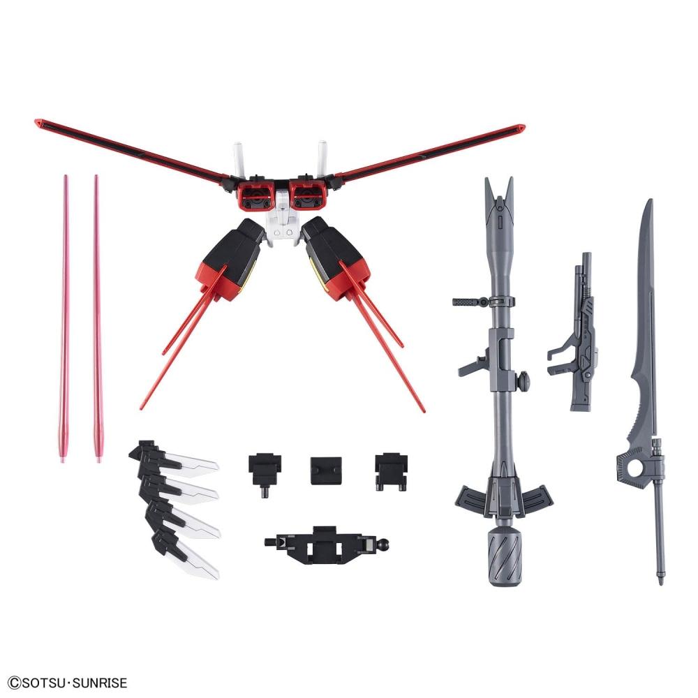 Bandai SPIRITS Набор дополнительных деталей Gunpla 01 (Эль Страйкер) Пластиковая модель с цветовой кодировкой