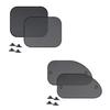 2 Pieces Mesh Cloth Automotive Sunshade Reflective Protective Sun Shade