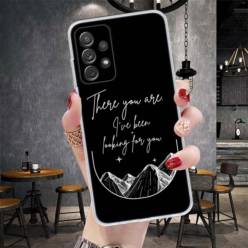 Двор Тумана и Ярости Сара Дж. Маас Мягкий Чехол для Телефона Для Samsung Galaxy S22 S23 S24 S25 Edge S26 Ultra S20 FE S21 Plus + Fundas Coq