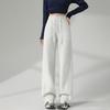 Женские спортивные брюки Petite High-End Drape Wide-Leg Spring Sports - Универсальные, повседневные, узкие, прямого кроя