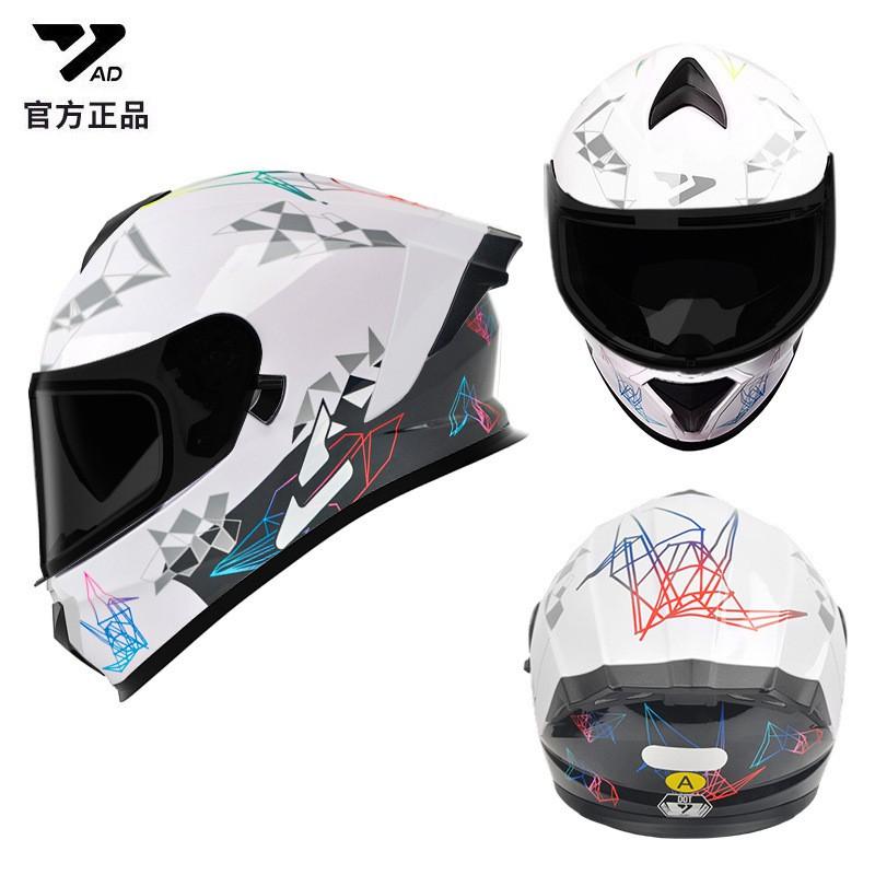 DOT 3C Certified Full Face Motorcycle Helmet Men Women All Season Riding Safety Gear With Removable Visor
